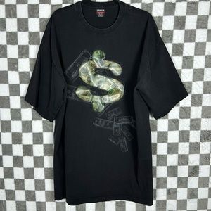 Cash money hologram t-shirt, 3x  3XL Benjamin’s hundred dollar bill shirt